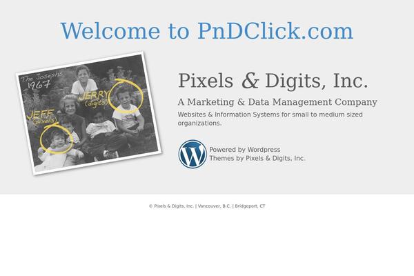 pndclick.com site used Pdbootstrap