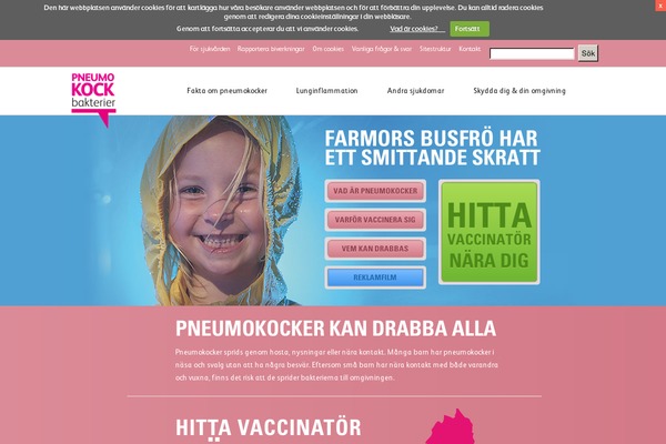 pneumokocker.se site used Pneumonia