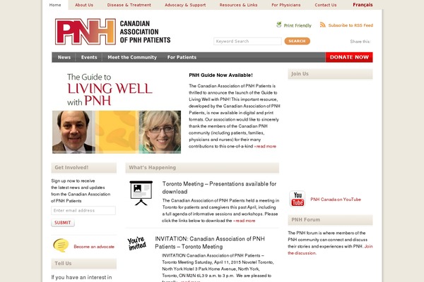 pnhca.org site used Pnh