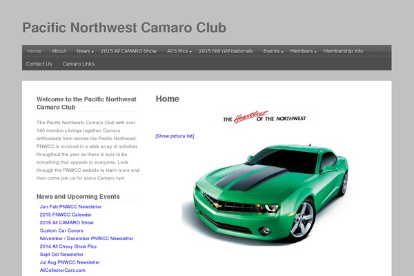 pnwcc.com site used Startup