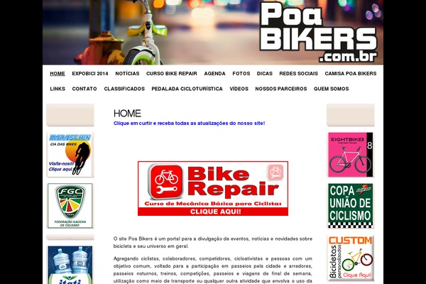 poabikers.com.br site used Adventure Journal