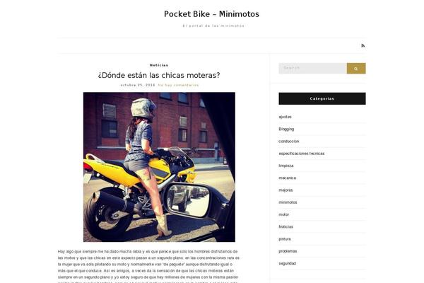 pocket-bike.com.es site used Olsen Light