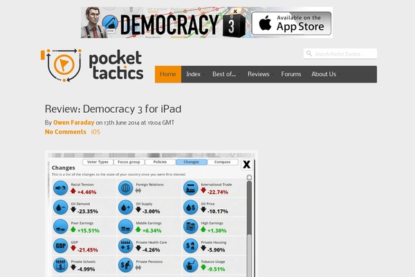 pockettactics.com site used Pockettactics