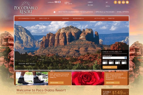 Twenty Eleven theme site design template sample