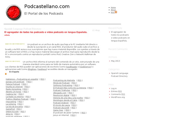 podcastellano.com site used letspanic