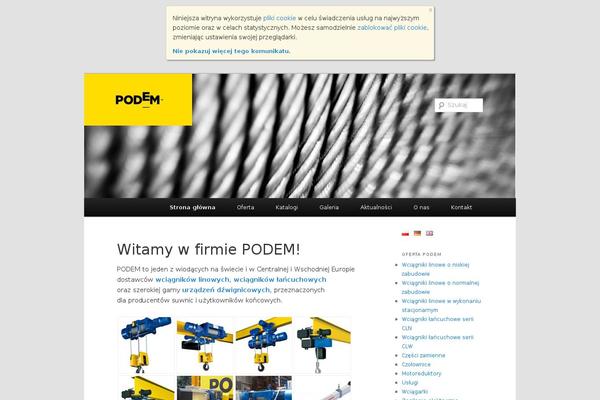 podem.pl site used Websafe-podem