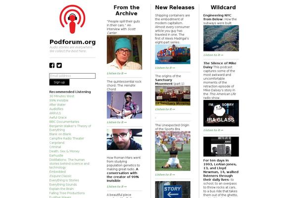 podforum.org site used Wp-podforum