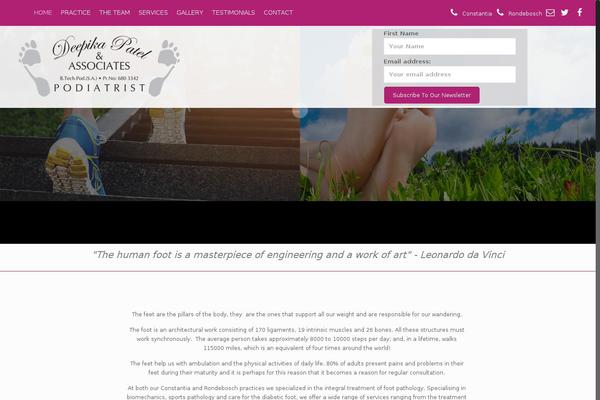 BeTheme Child theme site design template sample