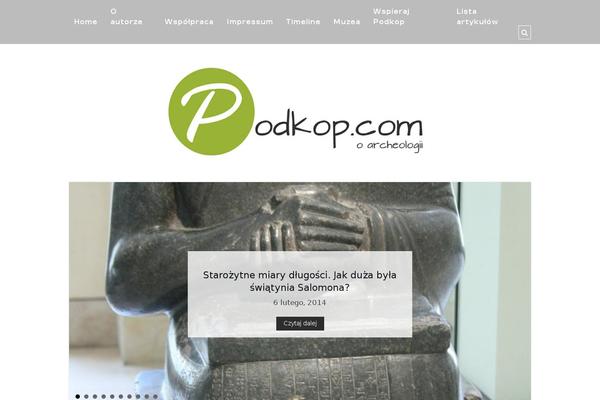 podkop.com site used Cleanblog-pro