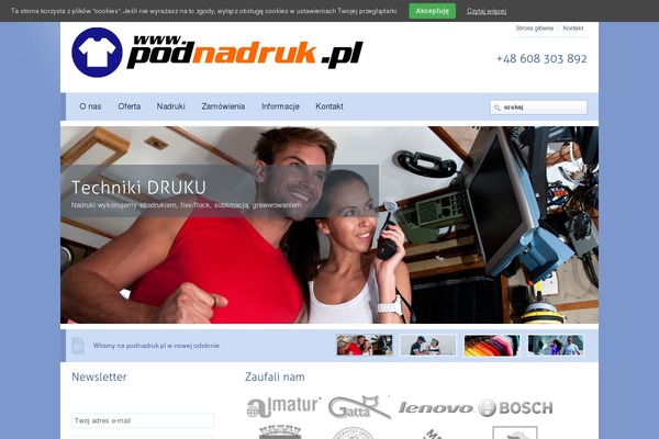podnadruk.pl site used Promostars