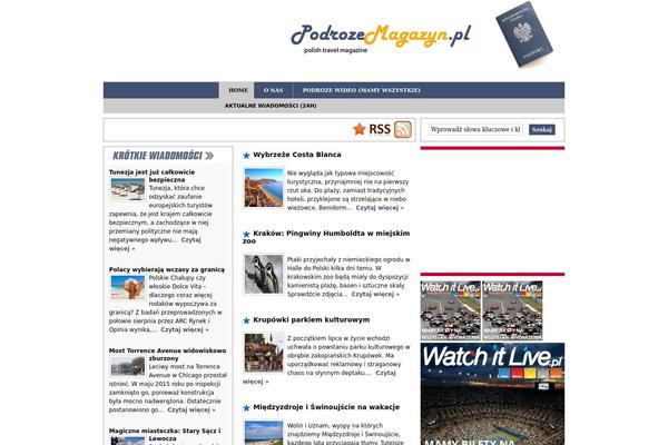 podrozemagazyn.pl site used Celebritypress