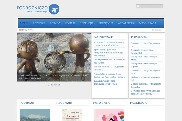 podrozniczo.pl site used Podrozniczo