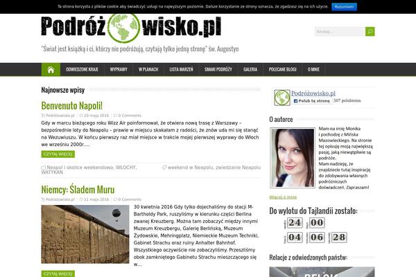 podrozowisko.pl site used HappenStance