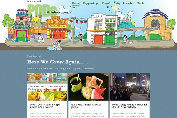 pods theme websites examples