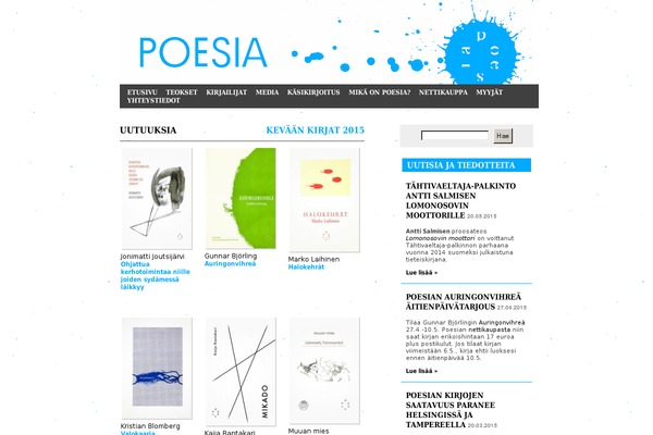 poesia.fi site used Poesia