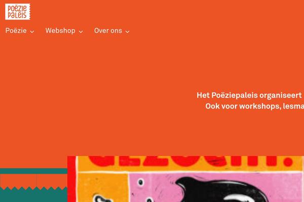 poeziepaleis.nl site used Poeziepaleis