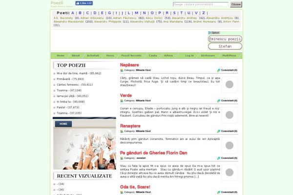 poeziisiversuri.com site used Poezii