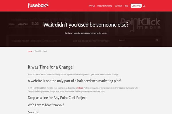 fusebox theme websites examples