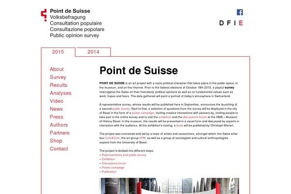 pointdesuisse.ch site used Pointdesuisse