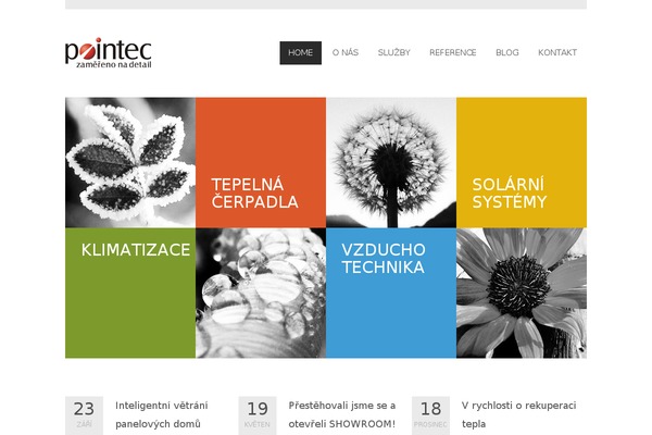 pointec.cz site used Pointec