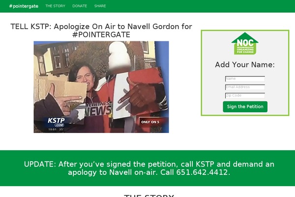 pointergate.org site used Noctheme