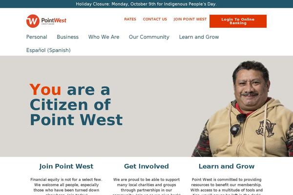 pointwestcu.com site used Pointwestcu-theme