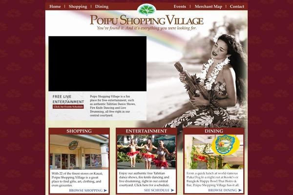 poipushoppingvillage.com site used PageLines