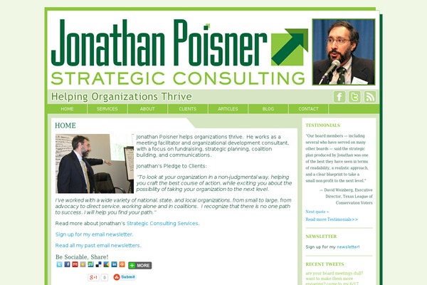 poisner.com site used Poisner