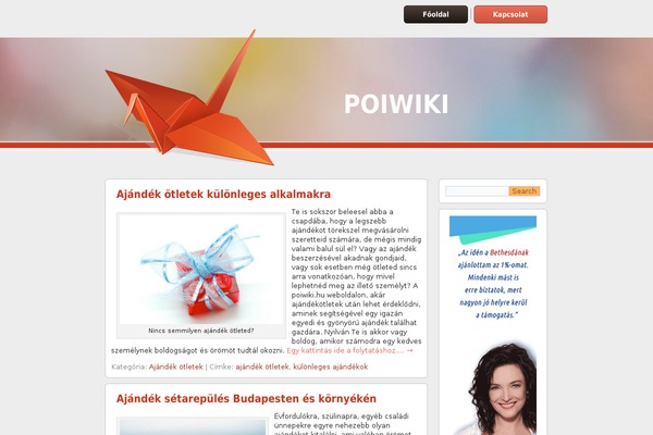 poiwiki.hu site used Poiwiki