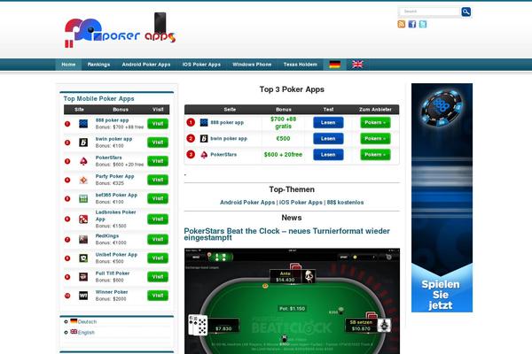 poker-apps.net site used Overlay Theme