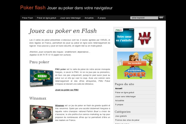 poker-flash.eu site used Ashford