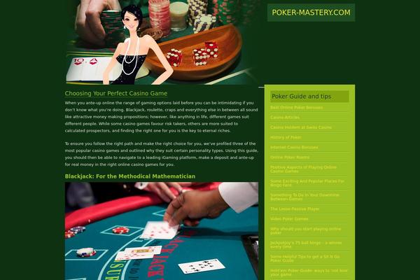 poker-mastery.com site used Casinoforest