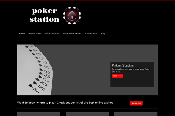 poker-station.com site used TextWP