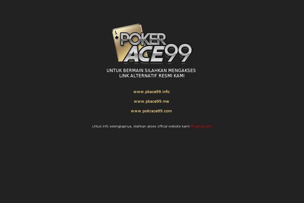 pokerace99.info site used Ace-induk