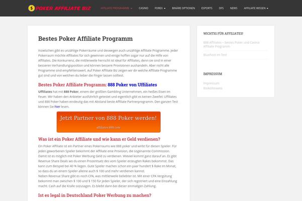 pokeraffiliatebiz.com site used Twenty Twelve