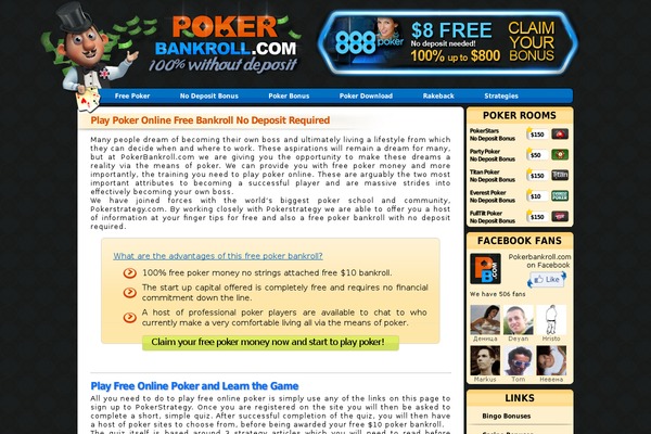 pokerbankroll.com site used Pbr