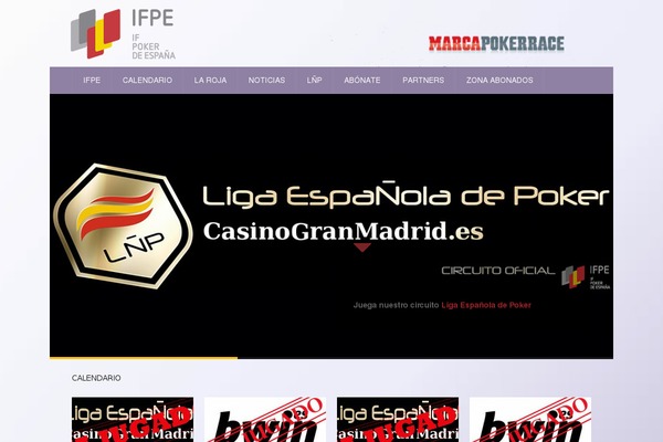 pokerfed.es site used Theme1818