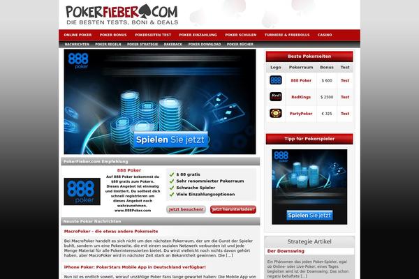 pokerfieber.com site used Pokerfiber