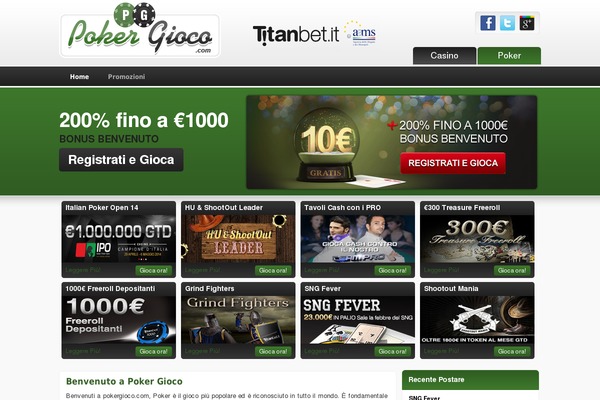 Twenty Ten theme site design template sample