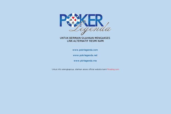 pokerlegenda.net site used Legendainduk