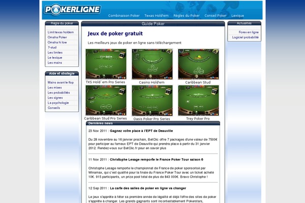 pokerligne.org site used Pyke