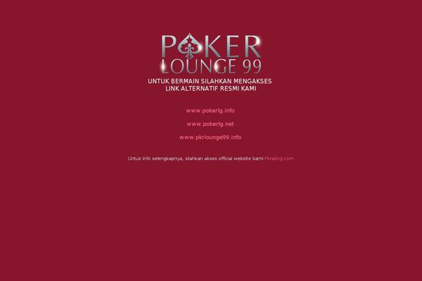 pokerlounge99.com site used Loungeinduk