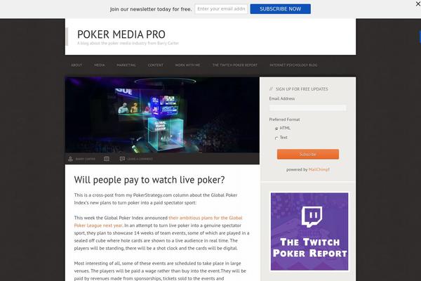 pokermediapro.com site used Streamline