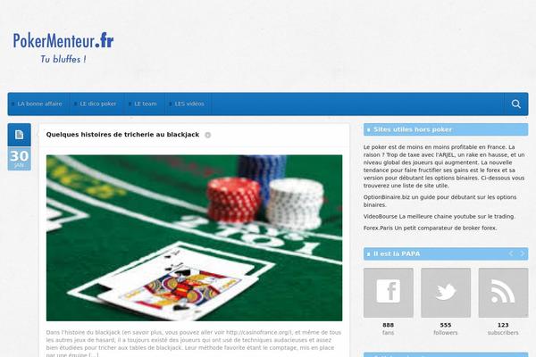 pokermenteur.fr site used Pokeroost