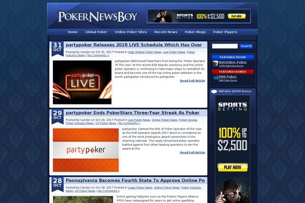 pokernewsboy.com site used Pokernewsboy
