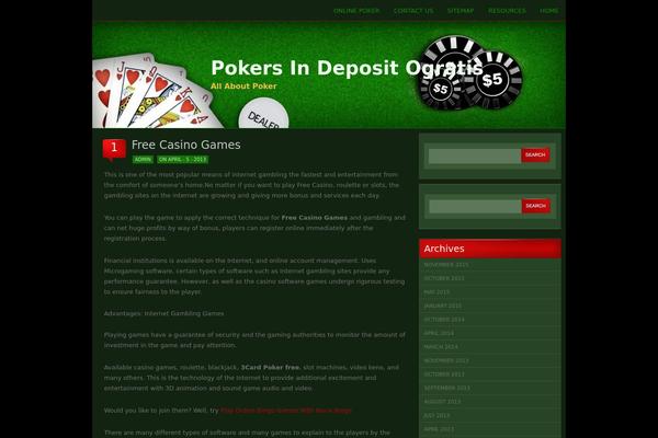 pokersindepositogratis.com site used Playhouse