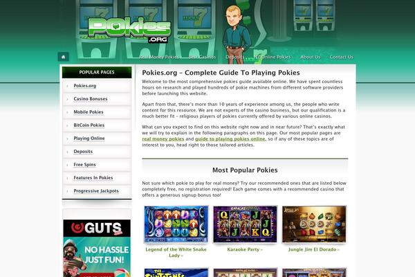 pokies.org site used Casino-wp-bc