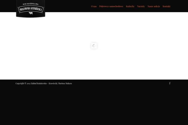 Frontend theme site design template sample