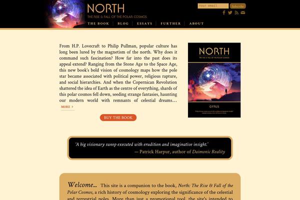 Polar theme site design template sample