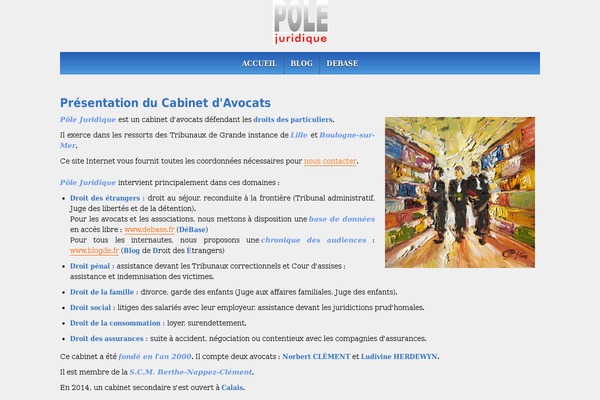 pole-juridique.fr site used Resp2